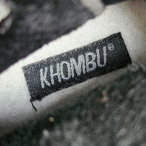 Khombu Madison Black Faux Leather/Fur Lined Winter Heel Boot 9.5 - Picture 10 of 10